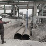 10 progress of the project of replacing cooling water lines from GRP to carbon steel in Jam Petrochemical – Asalouye%