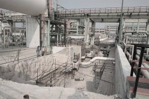 پروژه جایگزینی خطوط آب کولینگ پتروشیمی جم